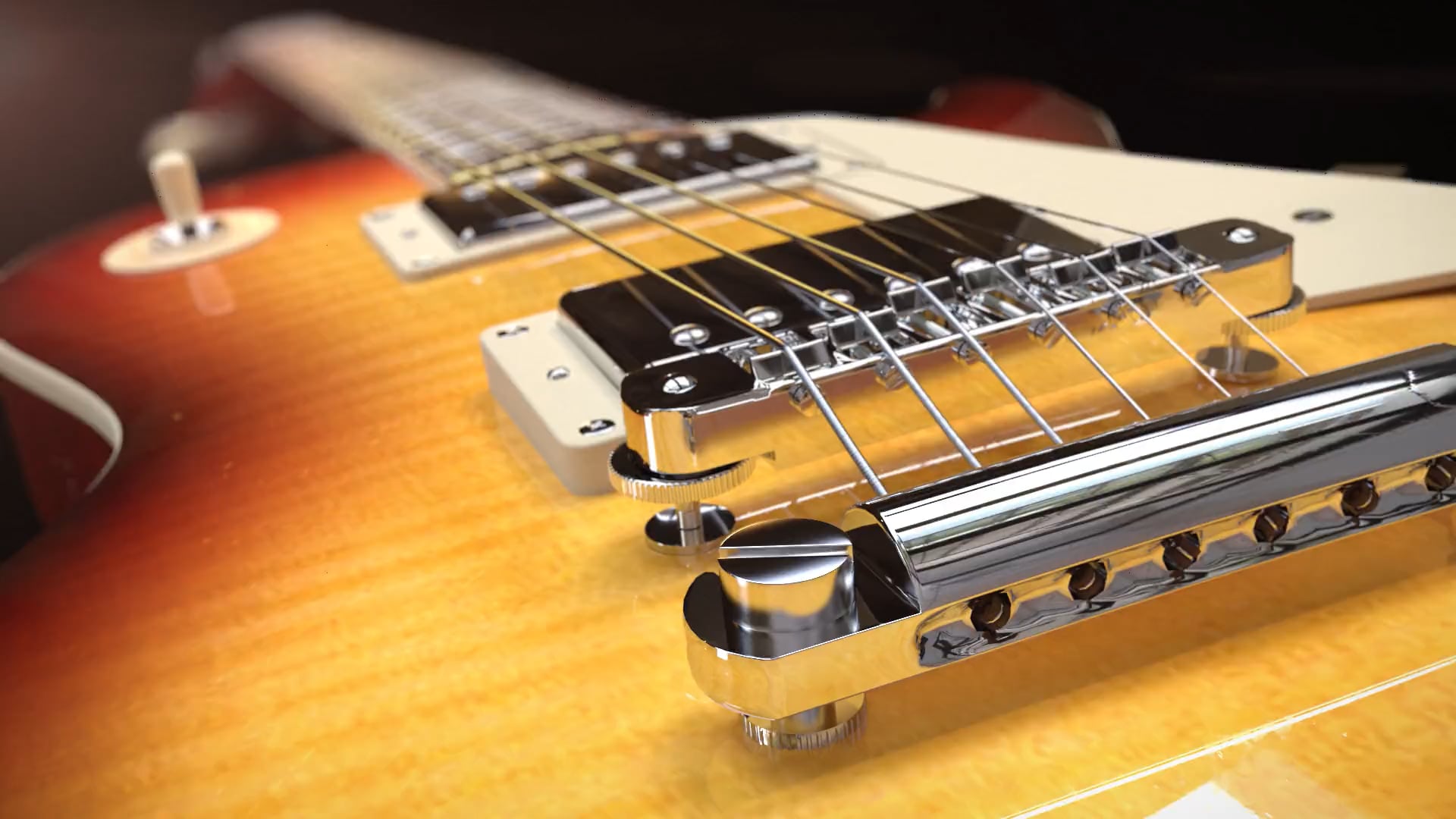 Gibson Les Paul — 3D product animation