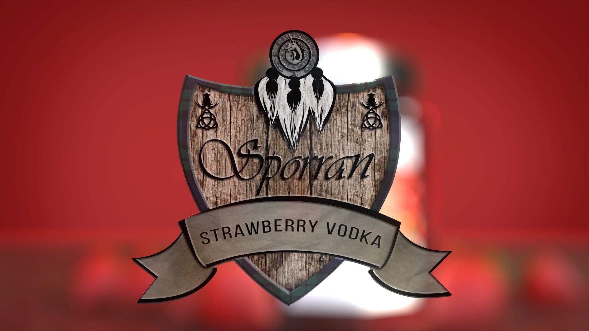 Sporran Jams — Strawberry Vodka Jam product visualization