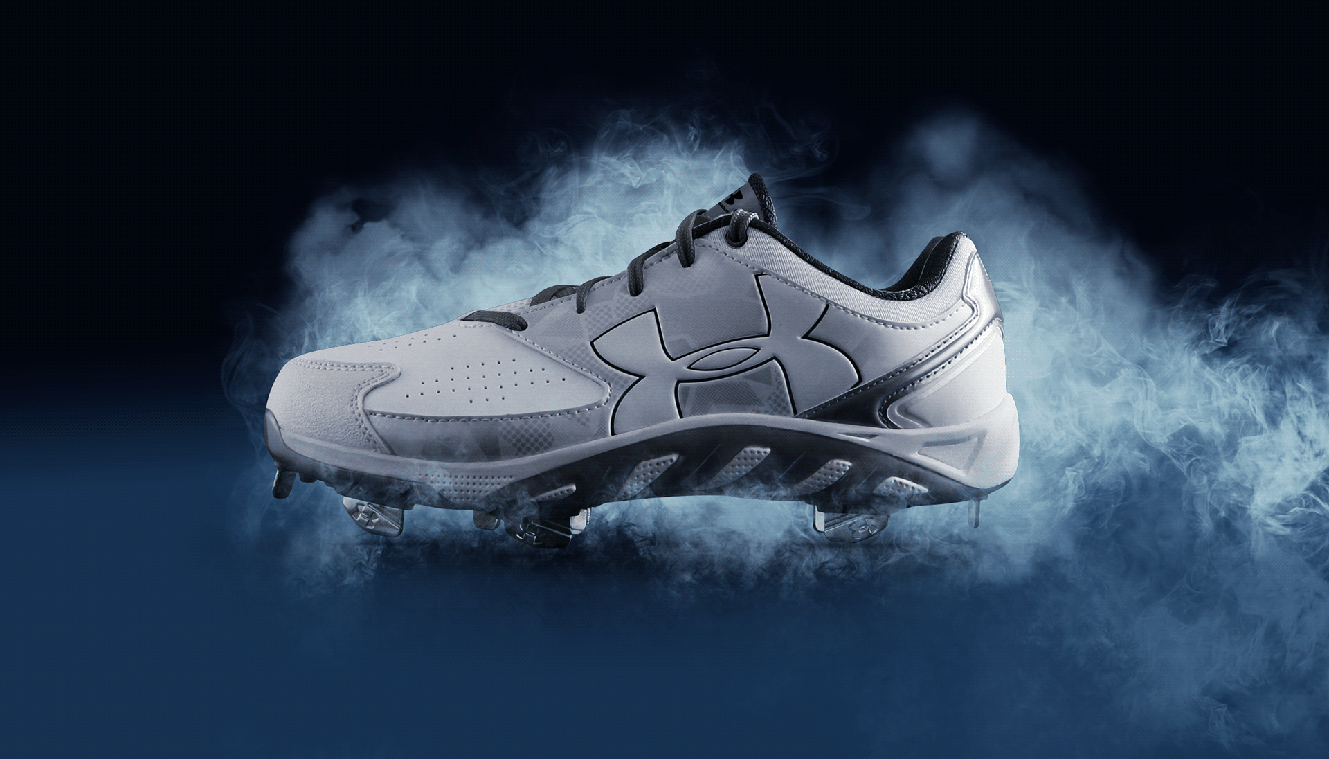 Under Armour Cleats — photography compositing and retouching