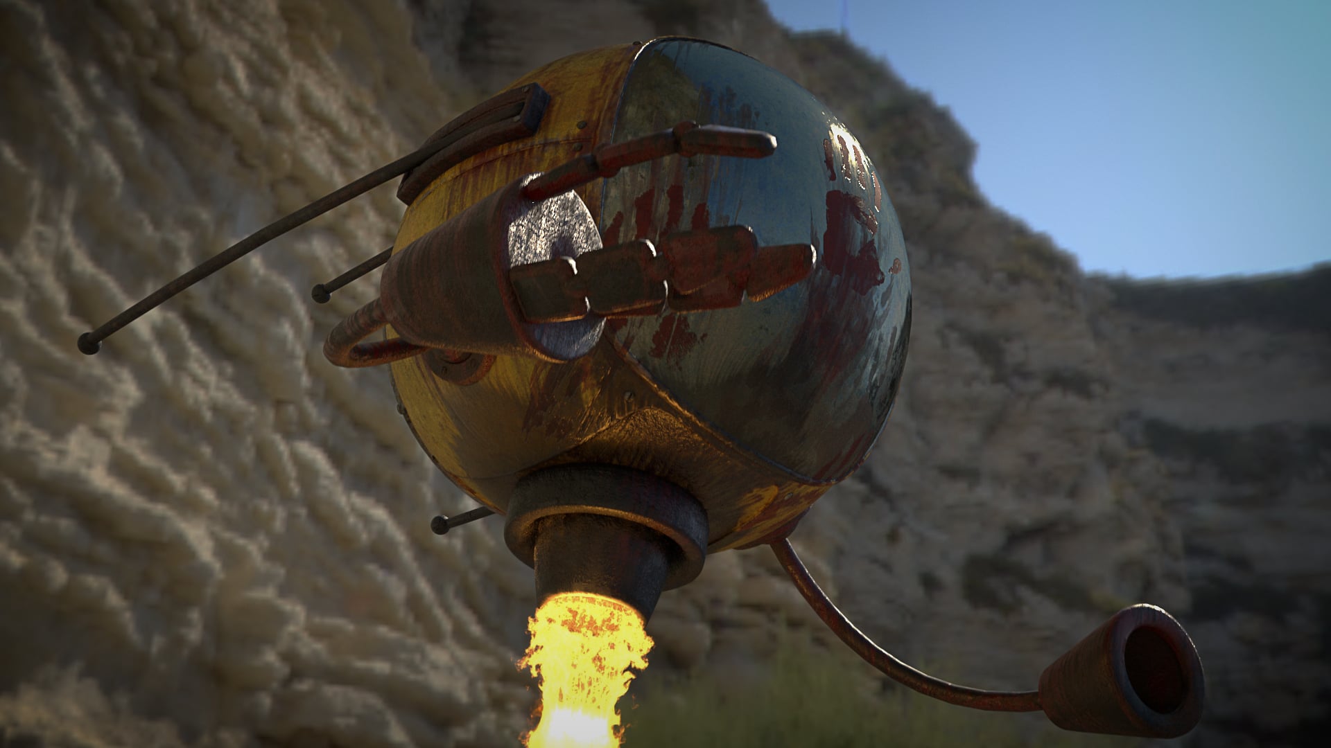 Wilson — texturing and animation study